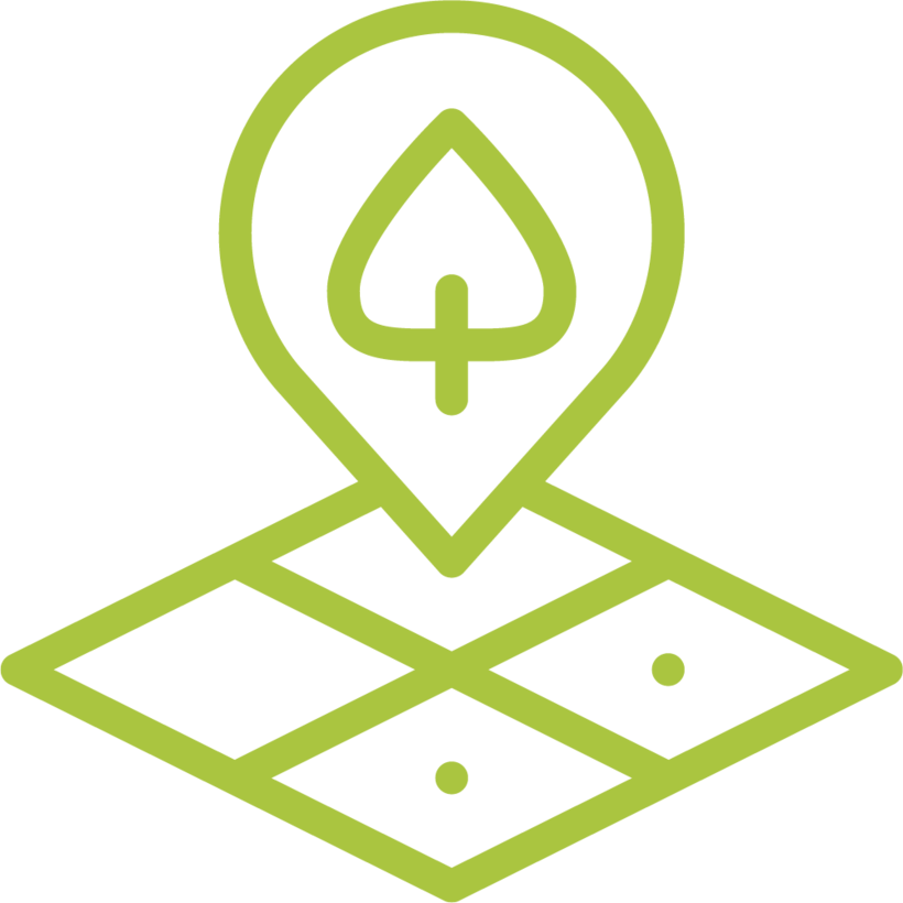 stats icon voor hectare gescreend 115