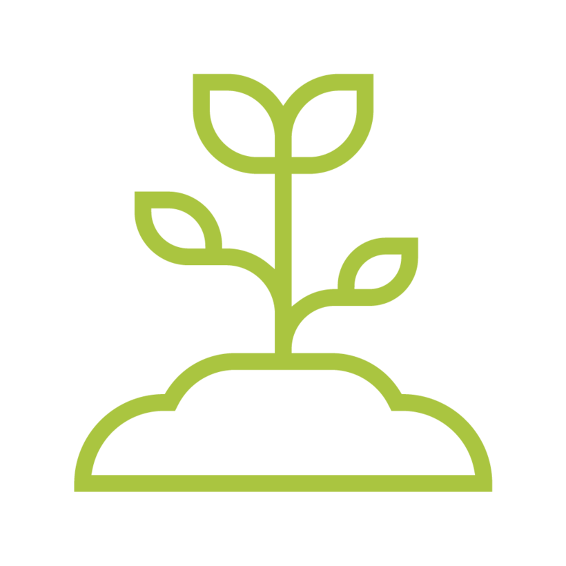 stats icon voor geplante bomen en struiken 53 029