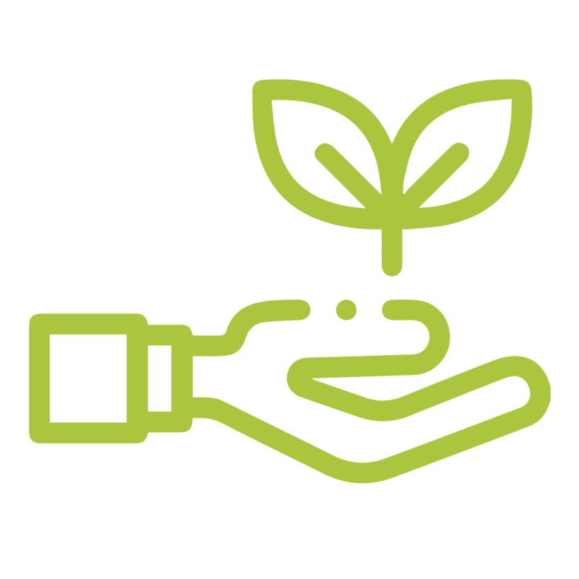 stats icon voor dagen verpleging jong bos (vrijstellen, zuiveren en vormsnoei) 77