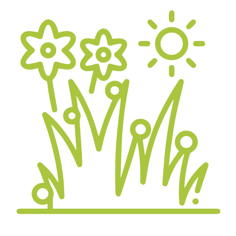 stats icon voor hectare privé open natuur in beheerplan 35